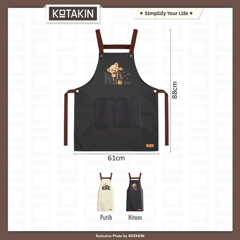 Apron Celemek Masak Anti Air